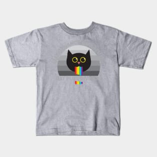 Maintenance Department Cat Puke Division Kids T-Shirt